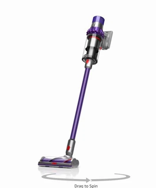 DYSON V10 STICK Vacuum Cleaner with Purple Tube Torque Drive Head EUR