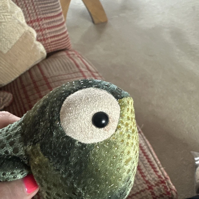 Jellycat Larry Lizard Green Soft Toy Plush J2472 Rare And Retired £37 