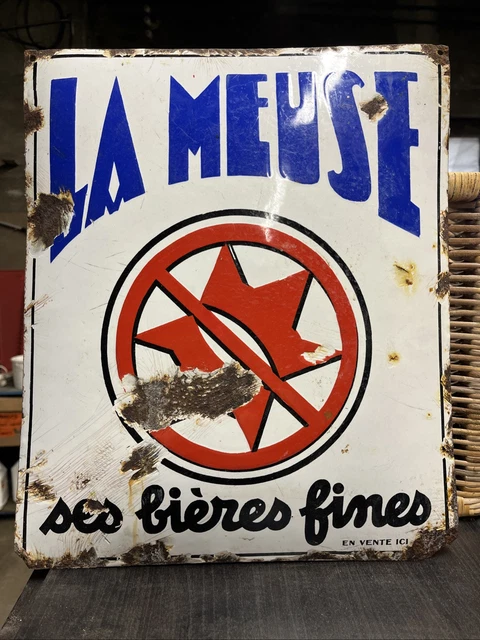 Plaque émaillée bombée Aux élèves des écoles