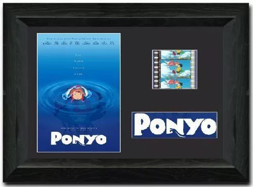 Ponyo 35 mm Framed Film Cell Display Framed Studio