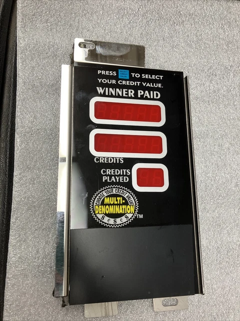 IGT S2000 Slot Machine Point Display with Board 5-5-2 tested/working