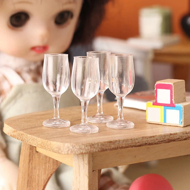 20 piezas 1/12 accesorios en miniatura casa de muñecas gafas para niños taza