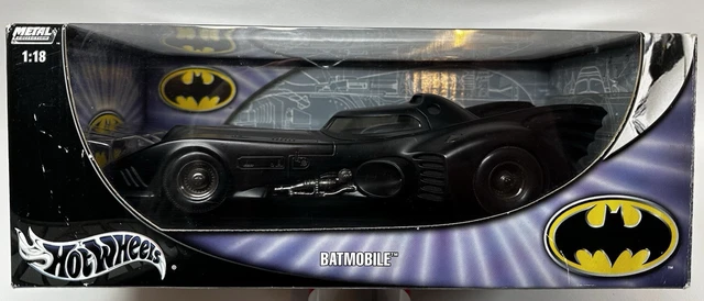 Batmobile - Modèle 1989 - Hot Wheels - 1/18 - Autos Miniatures