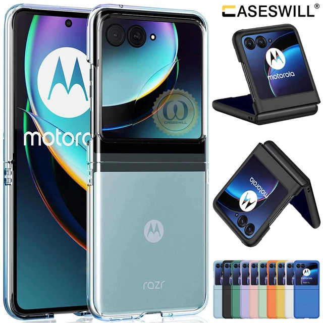 For Motorola Razr 40 / 40 Ultra Case Slim Matte Hard Back Cover+Screen Protector