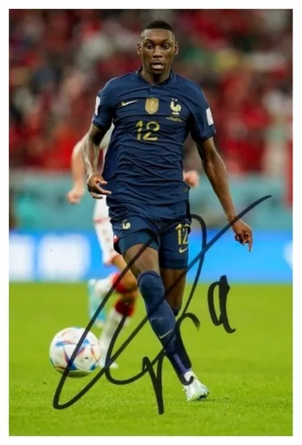 RANDAL KOLO MUANI (1) FRANCE WORLD CUP - 6x4 Signed Autograph PHOTO Print