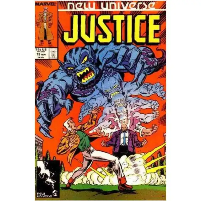 Justice (1986 series) #13 in Very Fine + condition. Marvel comics [n}