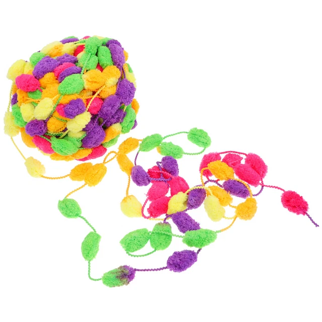 Chunky Yarn Crocheting Knitting Yarn Fleece Material Knitted Scarf Crafts