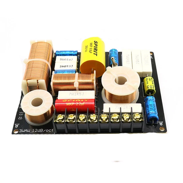 CROSSOVER FILTER 3WAY HiFi Speaker Frequency Divider Tweeter Woofer