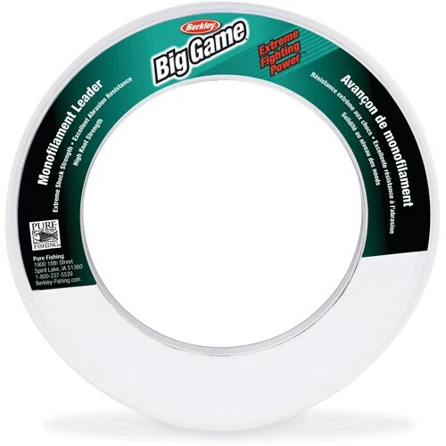 (110 Yards, 300 Pounds, Clear - Mono Leader) - Berkley Trilene Big Game