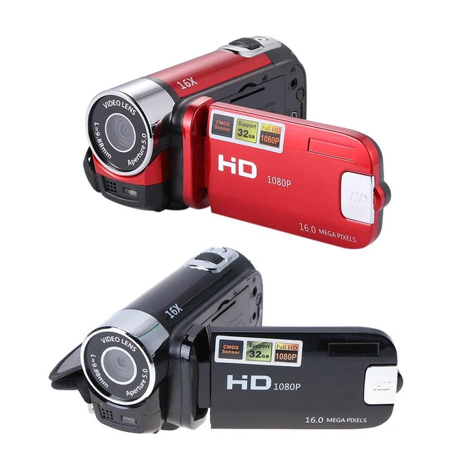 DIGITAL VIDEO CAMERA Full HD 1080P 32GB 16x Zoom Mini Camcorder DV ...
