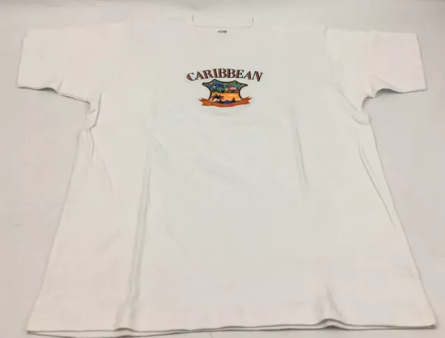 Princess Cruises Caribbean Vintage Collection T -shirt Small 100% cotton USA