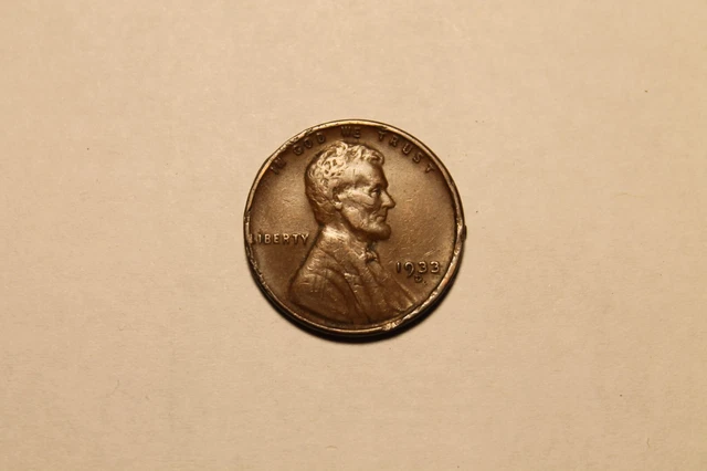 1933 D Lincoln Wheat Cent US Penny 1C $.01 1 Cent 1933D #4
