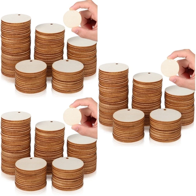 100 piezas Joyería inacabada Hacer Navidad Hágalo usted mismo Rebanadas Para joyería Arte Hágalo usted mismo