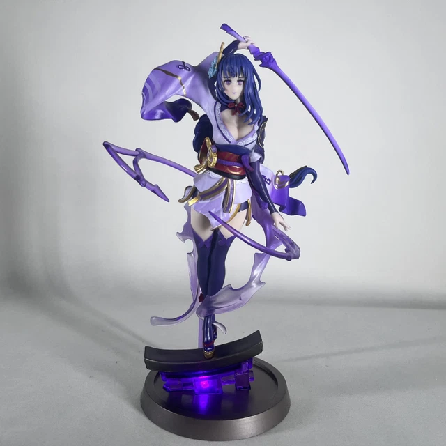 HOT! ANIME GENSHIN Impact Raiden Shogun Beelzebul PVC Figure New No Box ...