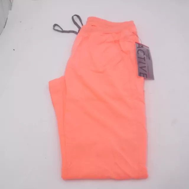 Barco Grey's Anatomy Active Medium 3 Pocket Spandex+Stretch Pants Peach Flower