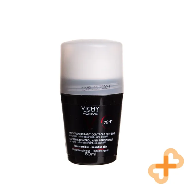 Vichy Hombre Extreme Control Anti Transpirante 50ml Desodorante Roll On Sensible