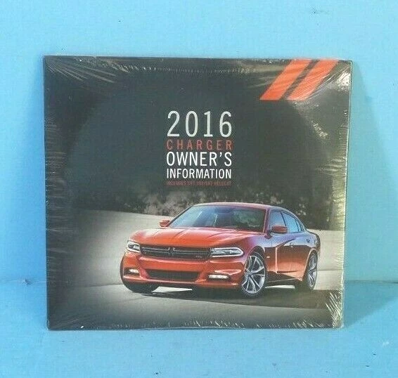 16 2016 Dodge Charger owners manual reference DVD BRAND NEW