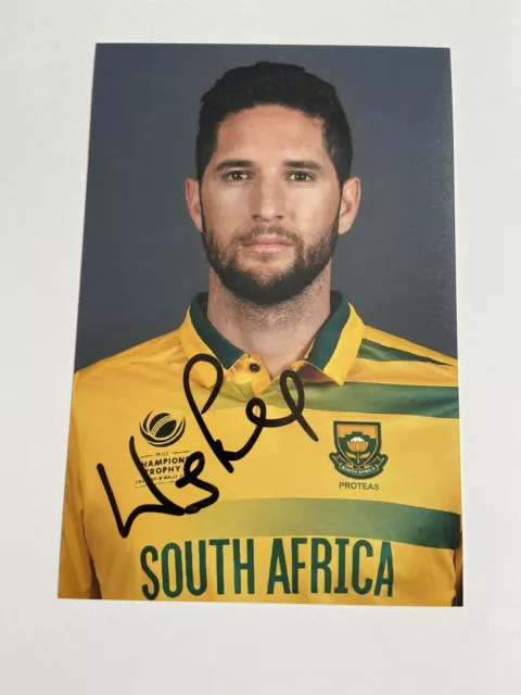 Wayne Parnell - South Africa Cricket Signed 6X4 Photo