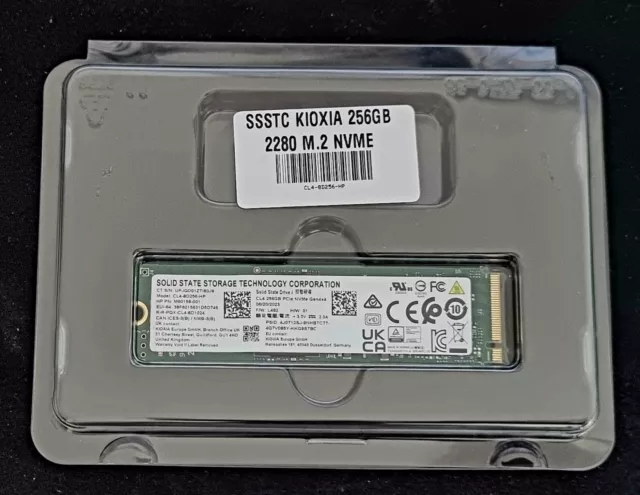 SSSTC KIOXIA 256GB (2280) M.2 NVMe - new