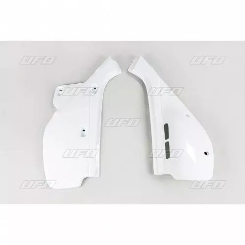 Plastiche laterali portanumero Honda Xr 600 1988 - 2000 coppia Ufo Plast bianco