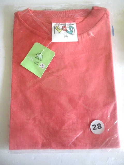 Nuova T-Shirt Originale Vintage Ethel Austin Bambini 28 pollici petto 71 cm età 8/9