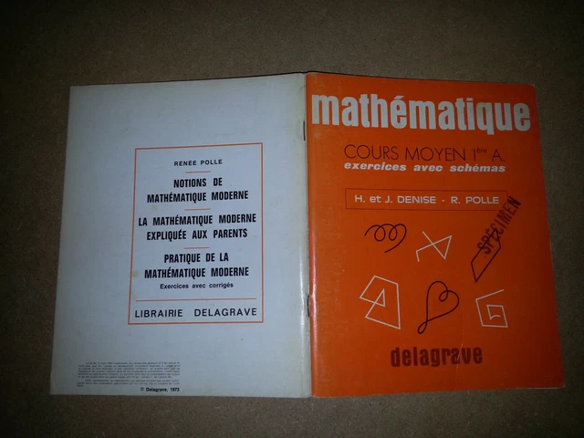MATHÉMATIQUE EXERCICES AVEC schémas Cours Moyen 1 er annee DELAGRAVE