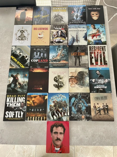 LOT revendeur Blu-ray steelbook rare import VF Inclus !!! Films Séries No DVD