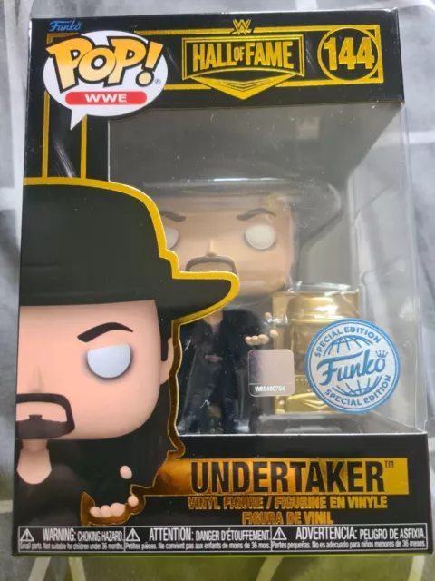 Funko Pop! Vinyl WWE Undertaker 144 Hall of Fame Special Edition