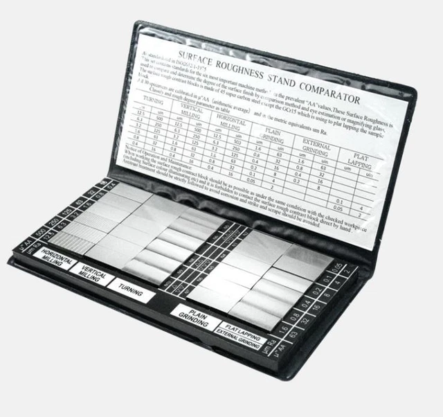 Surface Roughness Comparator Standards Composite Set vrogue.co