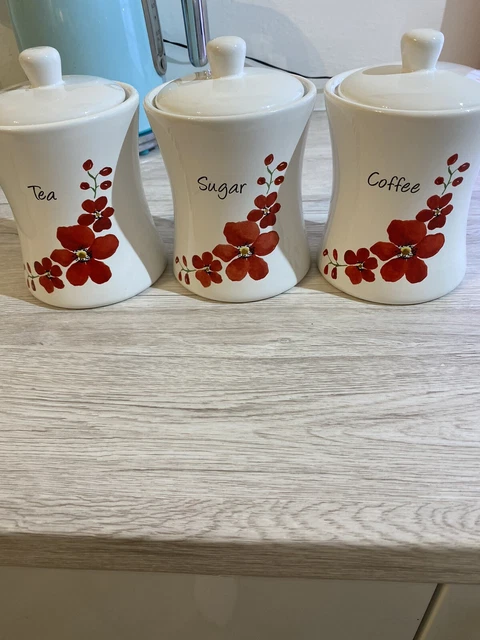 Waitrose tea coffee sugar hot sale canisters