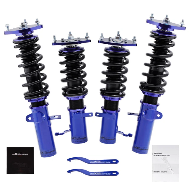 COILOVER LOWERING KIT For Toyota Corolla AE92 AE101 AE111 E90 E100 E110 ...