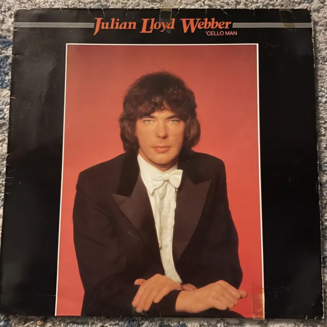 Julian Lloyd Webber Cello Man Vinyl LP RCA 1981