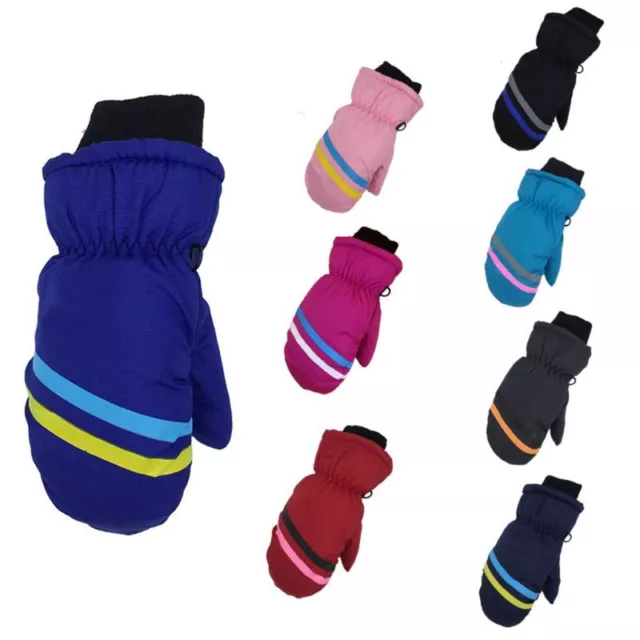 Toddler Winter Thicken Gloves Warm Mittens Universal Gloves Windproof Sport Wear