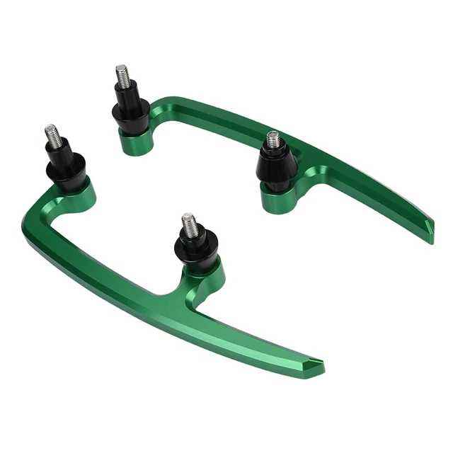 New CNC Aluminum Motorcycle Passenger Rear Grab Bar Rail Kit For Kawasaki Z650