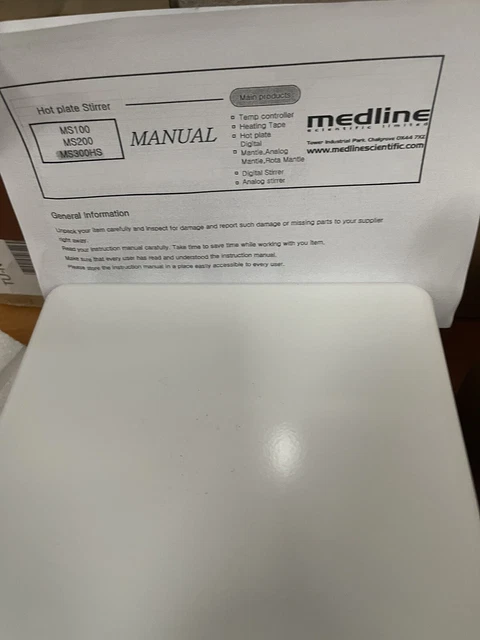 Medline Stirrer - Ceramic Coated • Science Appliance 2