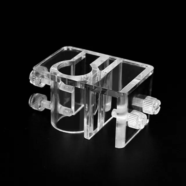 Aquarium Inflow Outflow Tube Holder Acrylic Mount Aquarium Fixing Tubing Cl-YH