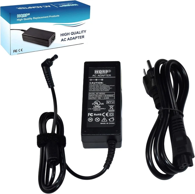 ADATTATORE AC HQRP Per Intel NUC Kit DC3217BY, DC3217IYE, DC53427HYE, DCCP847DYE EUR 23,06 - IT