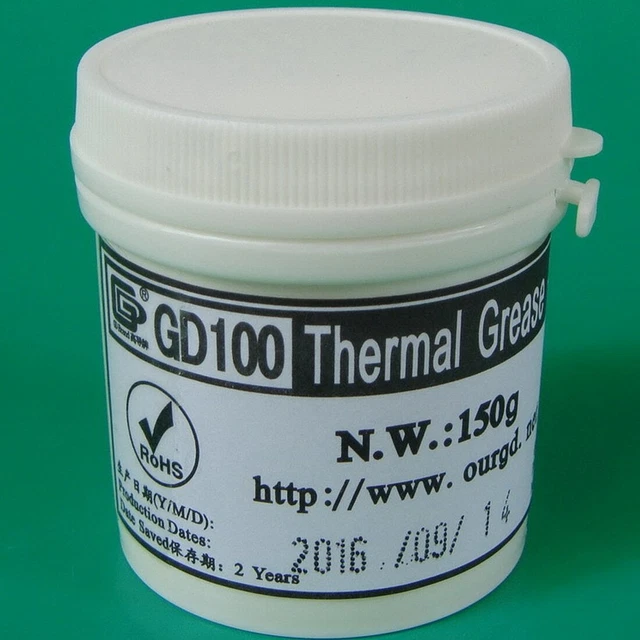 HEAT SINK PLASTER Compound GD100 Thermal Conductive Grease Paste