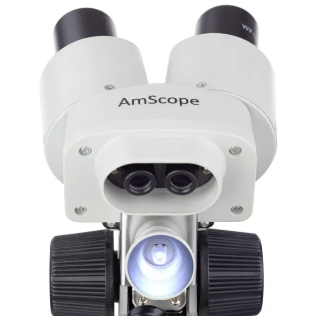 IQCREW Amscope Kids 20X Portable LED Microscope + Rock & Minerals + Book 3