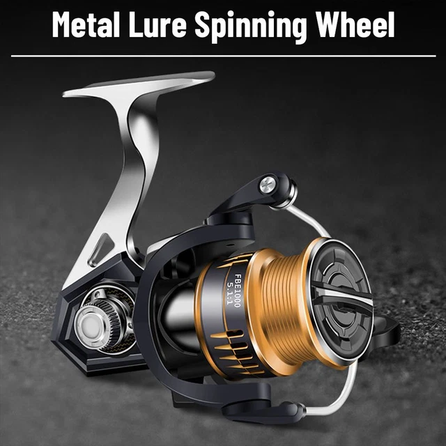 1 Luya Métal Roue de rotation Moulinet de pêche en mer Caster Moulinet de pêche 9