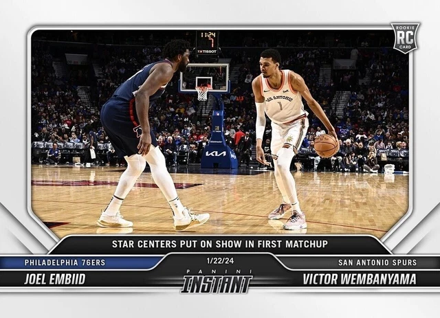 2023-24 Panini Instant Victor Wembanyama Rookie Card #DN-1 - Graded PSA 9 Mint (San Antonio Spurs)