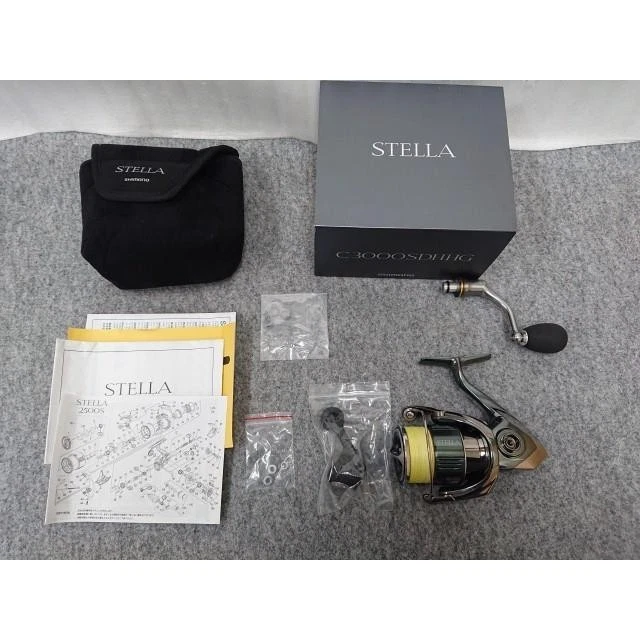 SHIMANO 22 STELLA C3000SDHHG Spinning Reel USED B $917.58
