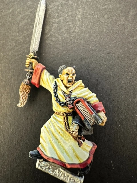 Rare Metal Imperial Guard Preacher Warhammer 40k 40,000 Games Workshop OOP New