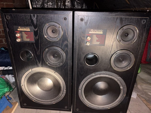 ACOUSTIC STUDIO MONITOR Series 3311 pair of speakers £42.30 - PicClick UK