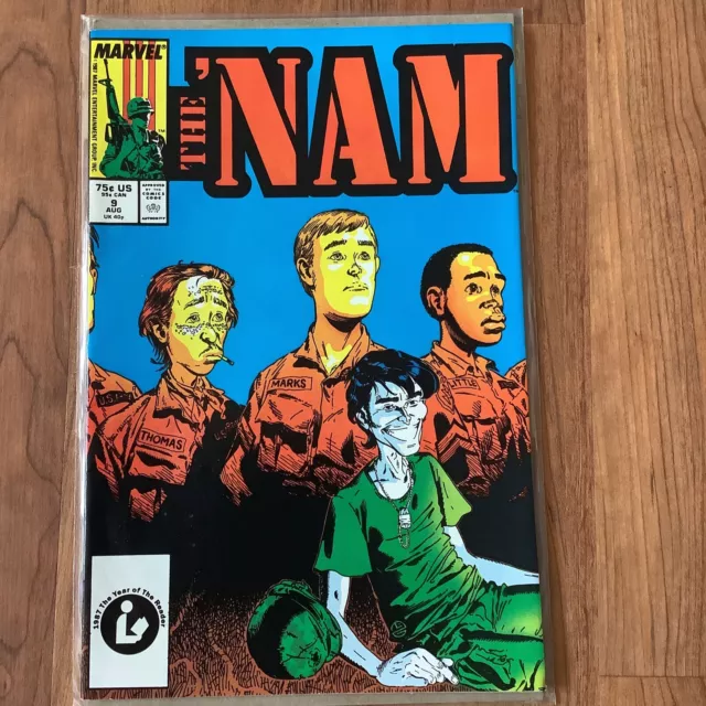 THE 'NAM #9 [AUGUST 1987 "NAM: ''PRIDE GOETH" NM Bagged & Boarded