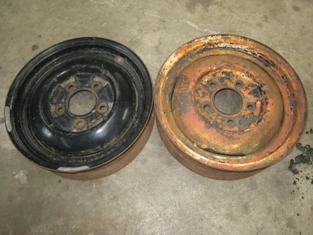 Original 1940's Ford Mercury 16 x 4" Steel Wheel Rim 5 on 5.5" Pattern TROG Original 1940's Ford Mercury 16 x 4" Steel Wheel Rim 5 on 5.5" Pattern TROG