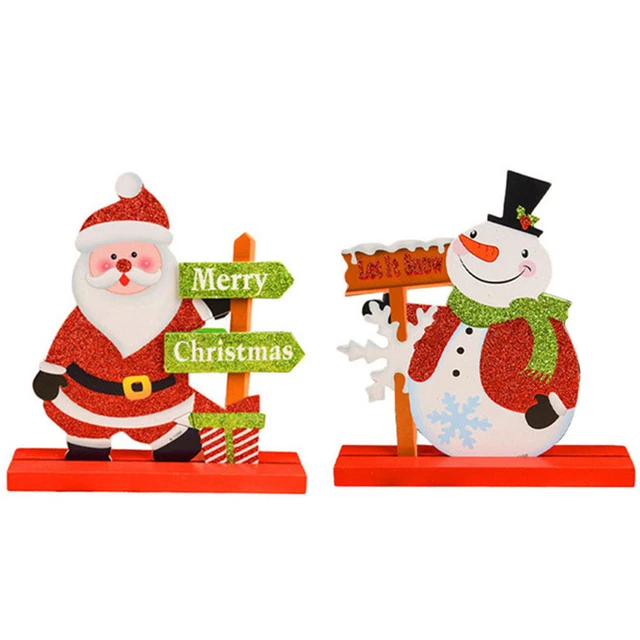 2 Pcs Braciere Tavolo Addobbi Natalizi Arredamento Per Auto Tavolo Di Legno