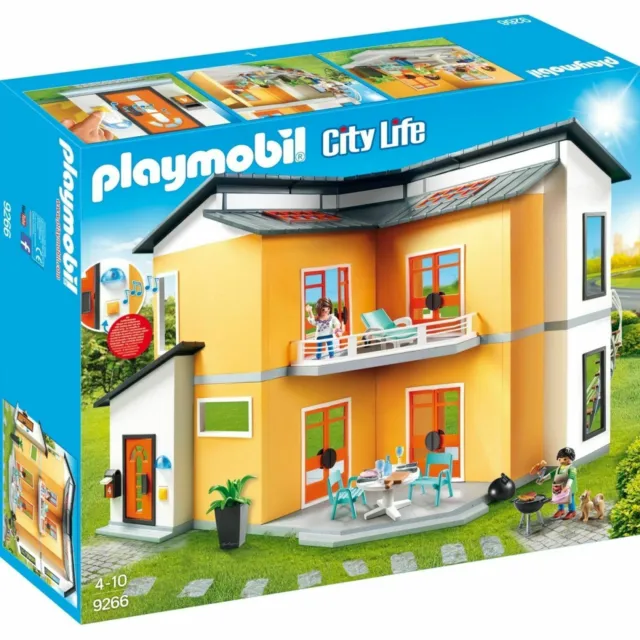 PLAYMOBIL City Life Modernes Wohnhaus (9266)