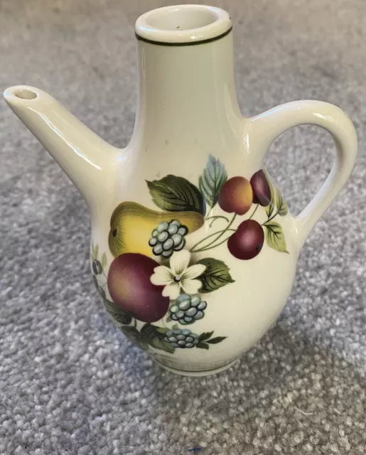 brixham pottery - Dawlish - Small Jug - Fruit Design - Excellent Condition 5”