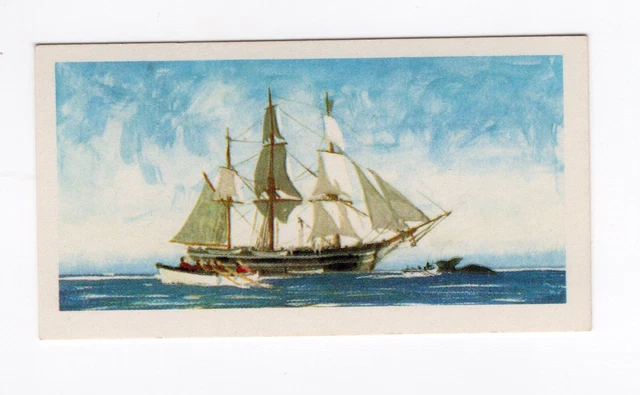 Brooke Bond Tea The Saga of Ships #25 Charles W Morgan Mystic Port Connecticut 